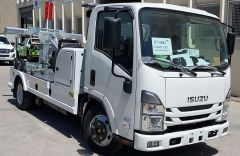 Grúa de arrastre Foima SuperLift Modelo FPZ-35EB Electro-Hidráulica, para vehículos de la marca Isuzu